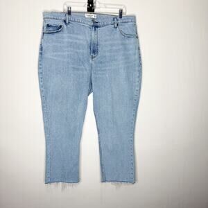 Abercrombie & Fitch The ‘90s Slim Straight Ultra High Rise Jeans Size 35 / 20R